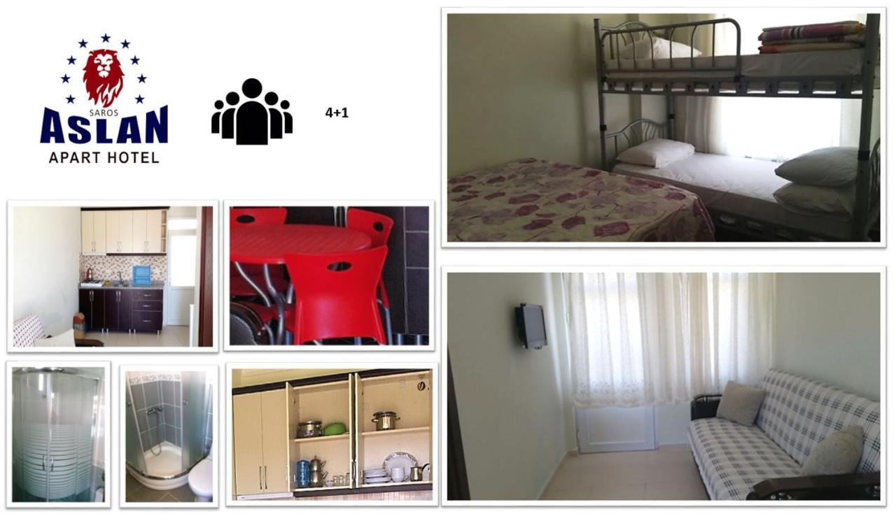Saros Aslan Apart Aparthotel Vakif Buitenkant foto